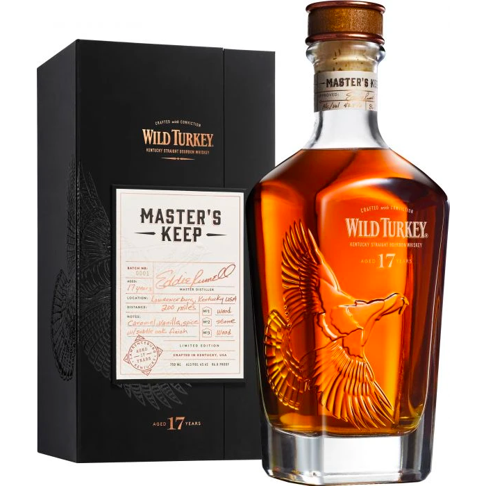 Wild Turkey Master's Keep 17 Year Old Kentucky Straight Bourbon Batch 1 (damaged box